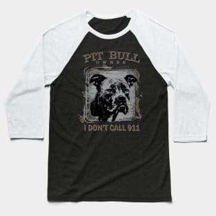 American Pit Bull Terrier Baseball T-Shirt